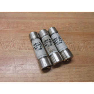 Gould Shawmut Ferraz Mersen A070F020 Fuse T75388 (Pack of 3) - New No Box