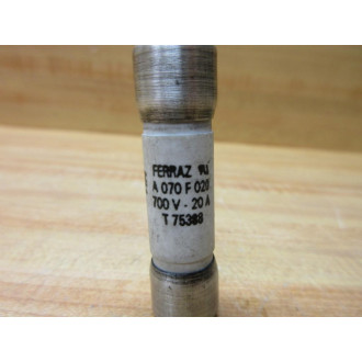 Gould Shawmut Ferraz Mersen A070F020 Fuse T75388 (Pack of 3) - New No Box