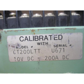 Ohio Semitronics CTA101 Signal Conditioner 10V DC200A DC - Used