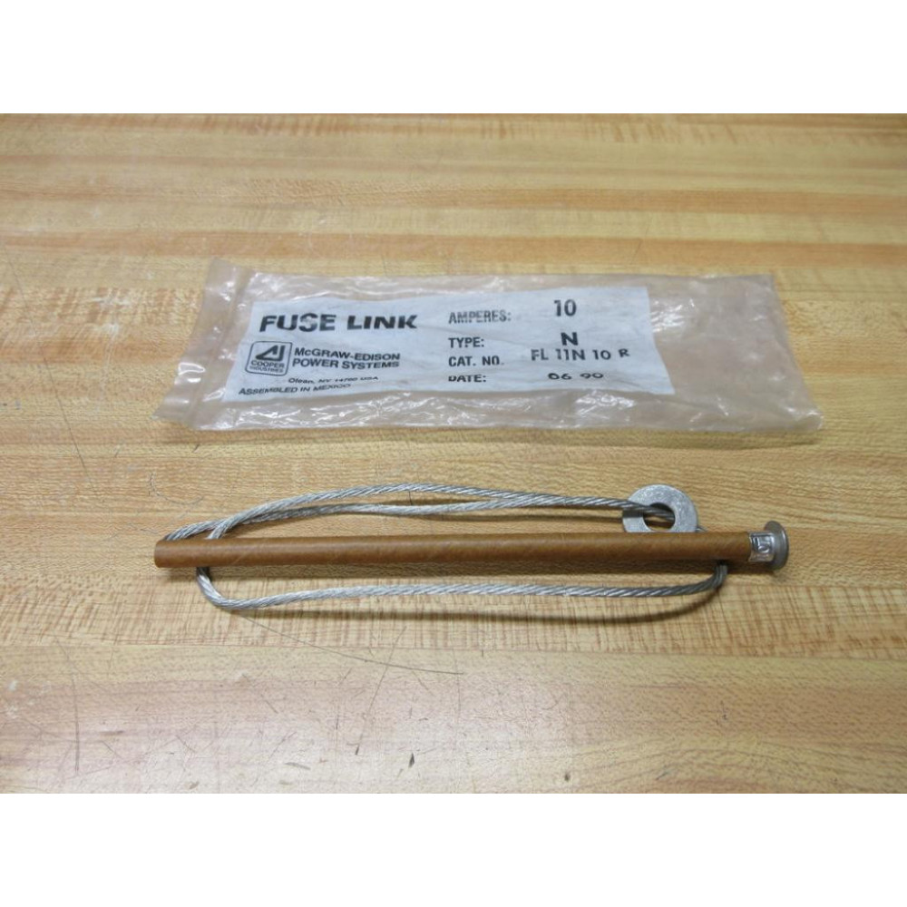 McGraw-Edison FL 11N 10 R Cooper Fuse Link M-E-10N