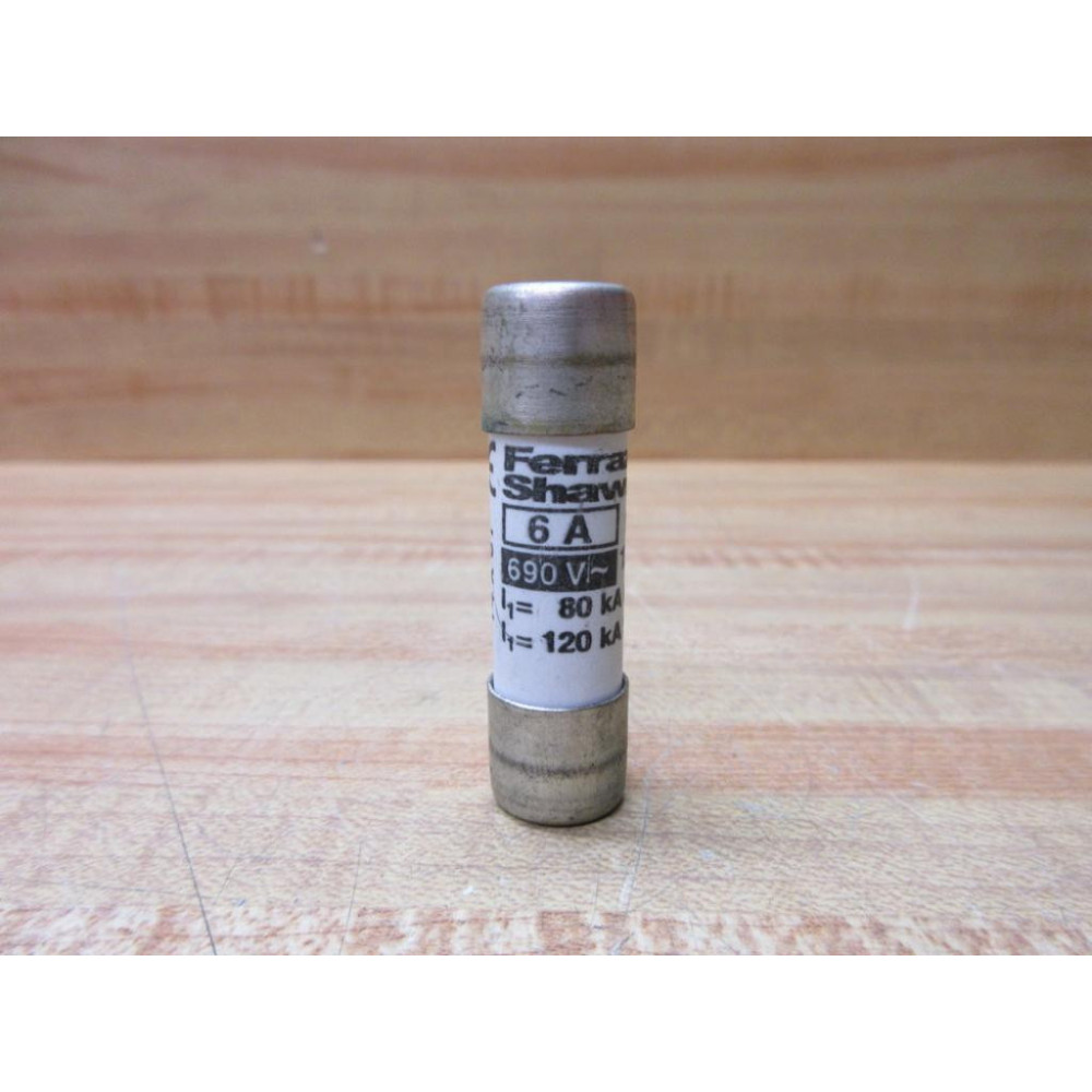 Gould Shawmut Ferraz Mersen H222210 Fuse GL-GG-6A - New No Box