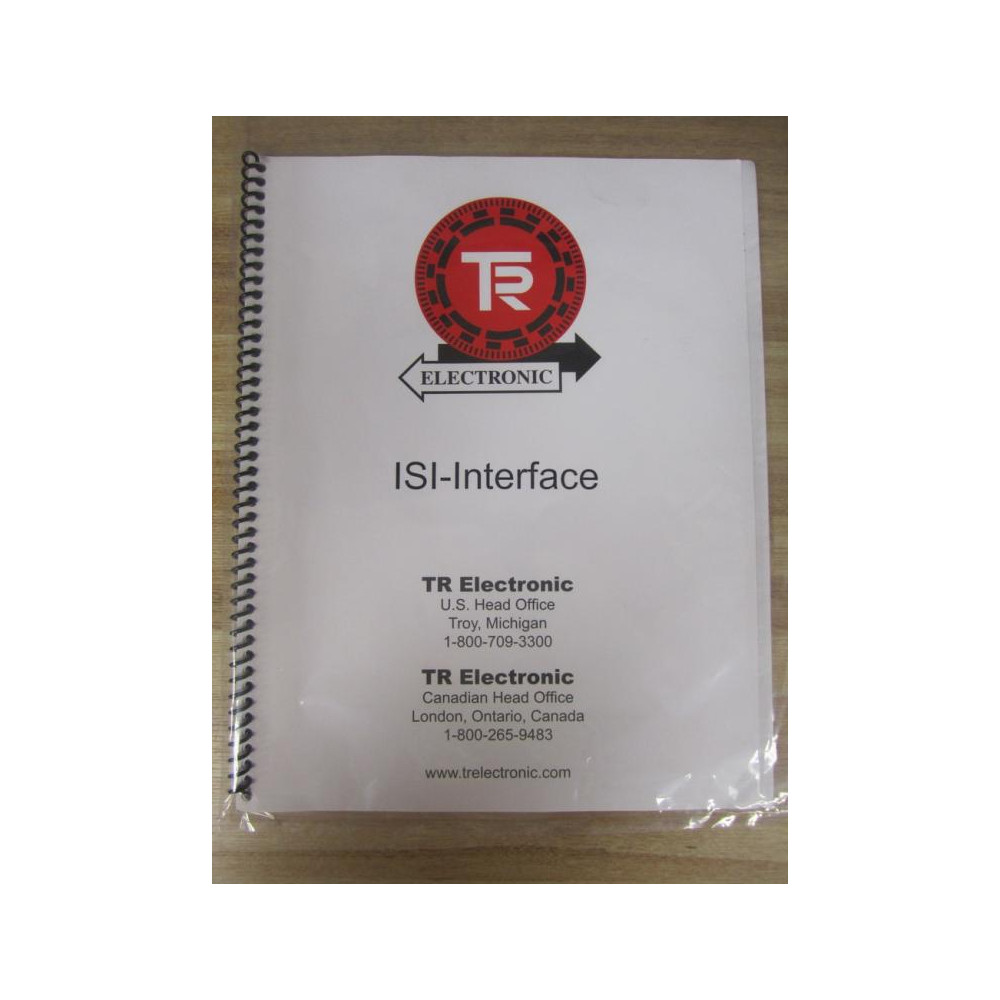TR Electronic TR-E-TI-GB-0018-00 TRETIGB001800 Manual - Used
