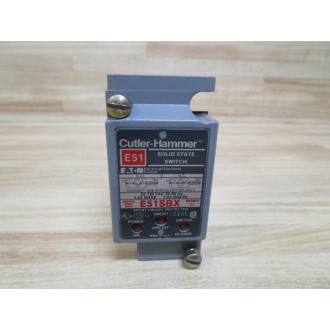Cutler Hammer E51SBX Eaton Proximity Switch Body Body Only - Used