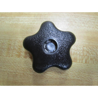 WG1195 Knob 5-Point Black (Pack of 2) - New No Box