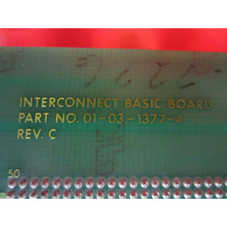 Fellows 01-01-4730-1 Interconnect Board Assembly - Used