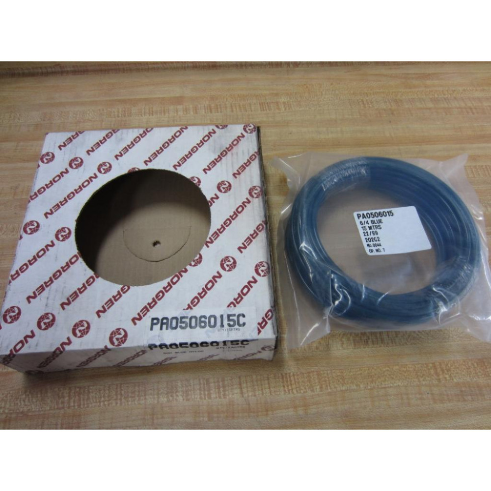 Norgren PA0506015C Blue Nylon Tube 6mm -15 Meters