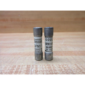 Gould Shawmut Ferraz Mersen GFN1-12 Fuse GFN112 (Pack of 2) - New No Box