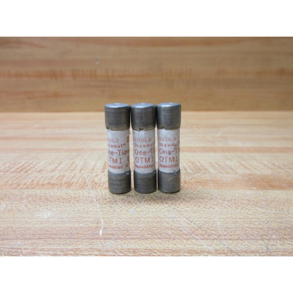 Gould Shawmut Ferraz Mersen OTM1 Fuse 0TM1 (Pack of 3) - New No Box