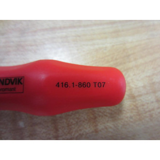 Sandvik Coromant 416.1-860 T07 T07 Torq Screw Driver - New No Box