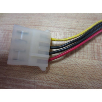 4 PIN MOLEX F TO 4 PIN MOLEX F 8" Cable - New No Box