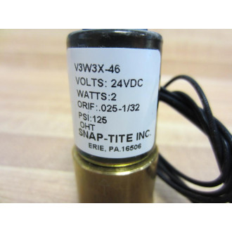 Snap Tite V3W3X-46 Valve - New No Box