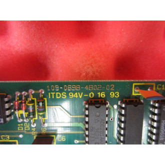 Indramat 109-0698-4B02-02 ADW3 Board ITDS 94V-0 16 93 Tested A01 - Used