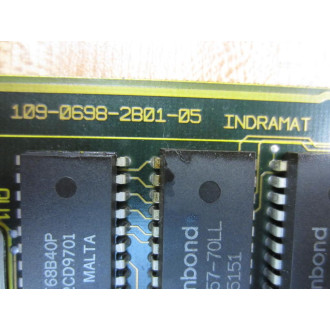 Indramat 109-0698-2B01-05 Control Card 109-0698-2A01-05 - Used