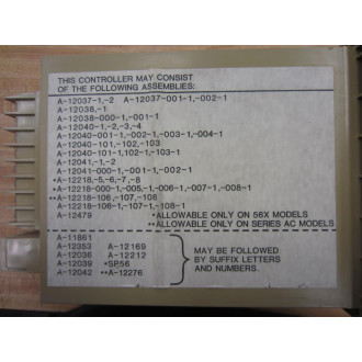 Barber Colman 5653-089E8-340-0-00 Temperature Controller - Used