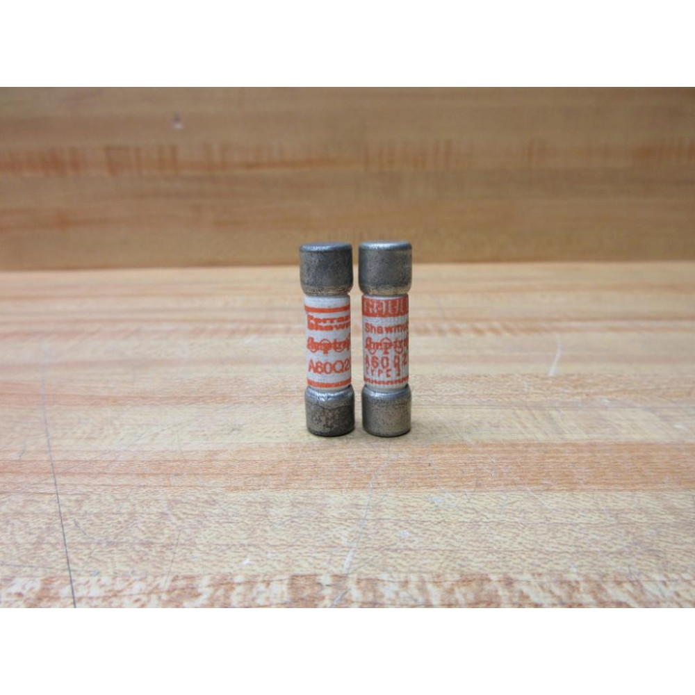 Gould Shawmut Ferraz A60Q20-2 Fuse Cross Ref 6XPJ4 (Pack of 2) - New No Box