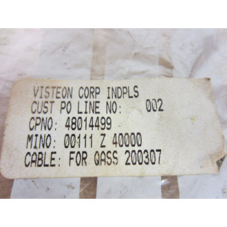 Visteon 48014499 Cable