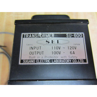 Sugano Electric Laboratory Co SU-600 Transformer - Used
