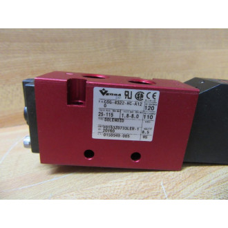 Versa CSG-4322-HC-A120 Four-Way Valve CSG4322HCA120