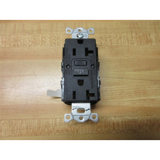 Hubbell GFRST20BK Commercial Receptacle