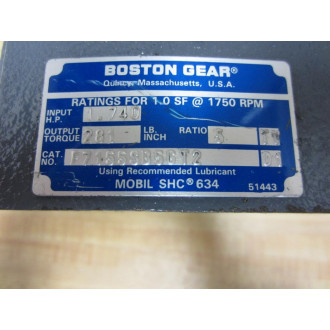 Boston Gear F7155SB56T2 Motor - New No Box