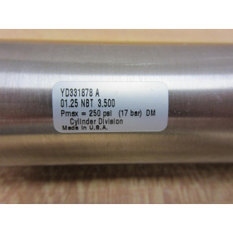Cylinder Division YD331878 Cylinder 01.25 NBT 3.500 - New No Box