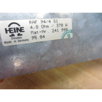Heine 241 998 Resistor 241998 - Used
