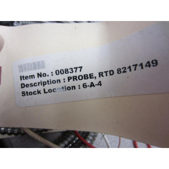 RTD 8217149 Probe - New No Box