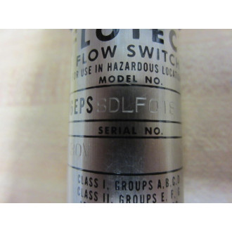 Flotech V6EPSSDLF018 Flow Switch - New No Box
