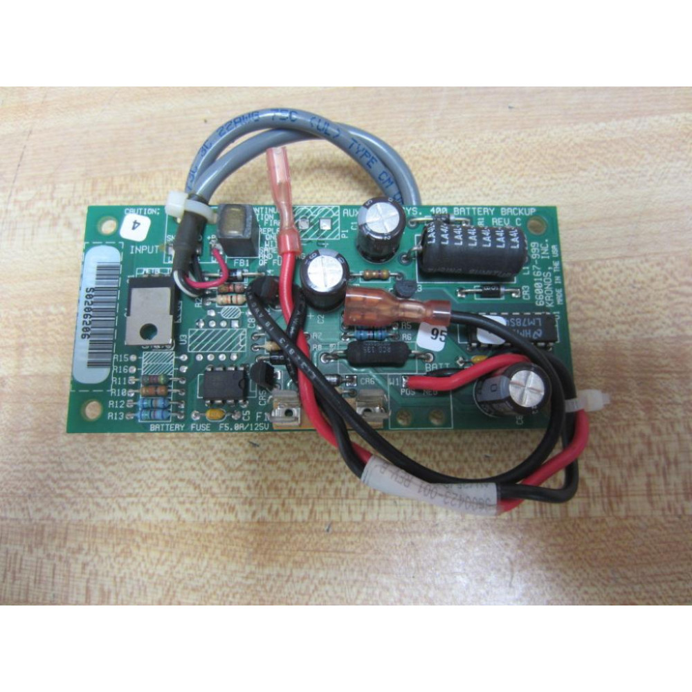 Krones 6600167-999 Circuit Board 6600167999 S0206206 - Used