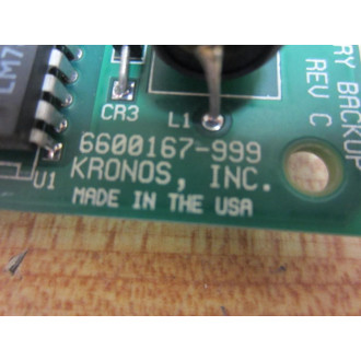 Krones 6600167-999 Circuit Board 6600167999 S0206206 - Used