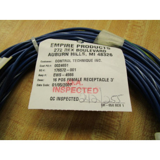 Empire Products EWS-4986 Receptacle EWS4986 - New No Box