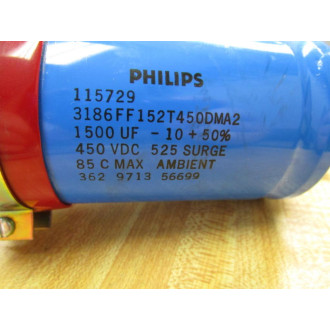 Philips 3186FF152T450DMA2 Capacitor 115729 - Used
