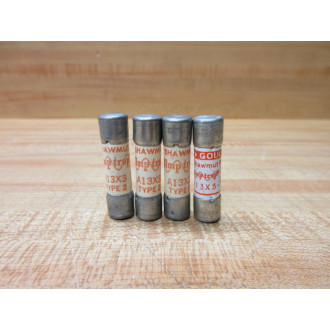 Gould Shawmut Ferraz Mersen A13X3-2 Fuse A13X3 (Pack of 4) - New No Box