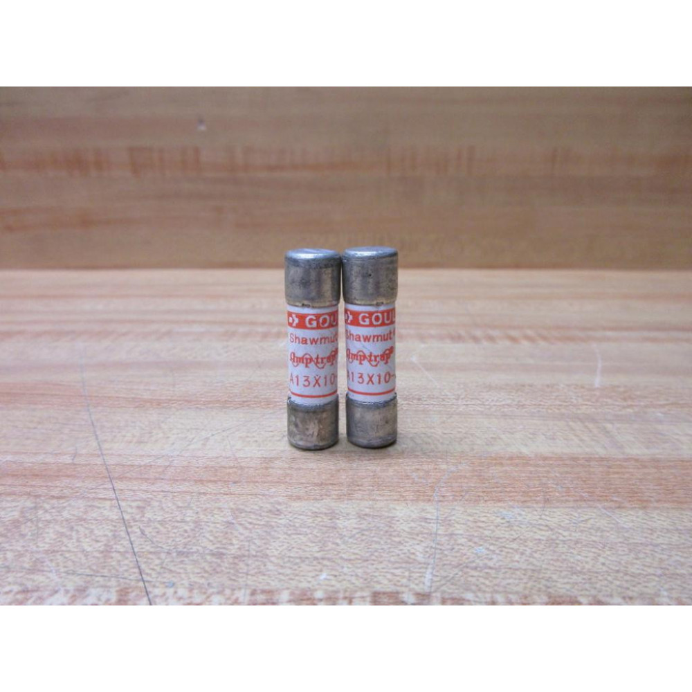 Gould Shawmut Ferraz Mersen A13X10-2 Fuse A13X10 (Pack of 2) - New No Box