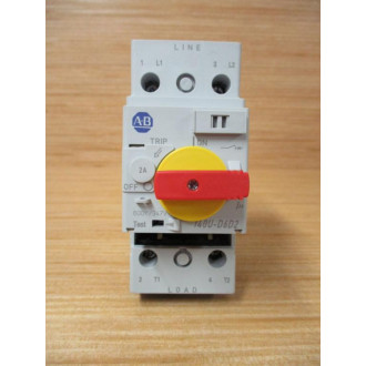 Allen Bradley 140U-D6D2-B20 Circuit Breaker 2 AMP - Used
