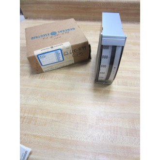 GE General Electric 50-180123E0ZZ1 Edgewise Instrument 52-600-899