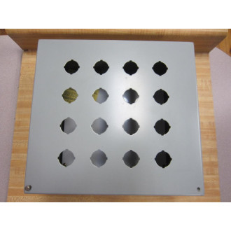 Hoffman A-143 Enclosure 12 12 x 13 12"6 12" Missing 1 Screw - New No Box