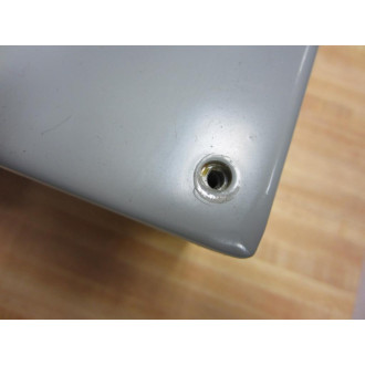 Hoffman A-143 Enclosure 12 12 x 13 12"6 12" Missing 1 Screw - New No Box