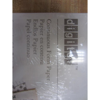 Digital LJ25X-AC Continuous Form Paper LJ25XAC