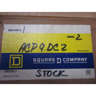 Square D ACP9DC2 Cover Panel Series 2