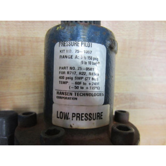 Hansen HA4AD 25% RED Pressure Regulator 75J - Used