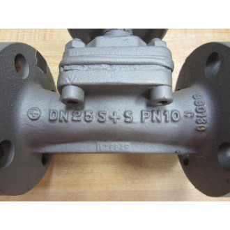 S+S DN25 OnOff Valve GG25 - New No Box