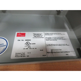nVent Hoffman A606SC Enclosure - Used