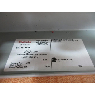 Hoffman E-5PB Enclosure E5PB - Used