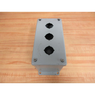 Saginaw Control & Engineering SCE-3PBX Metal Enclosure SCE3PBX - Used
