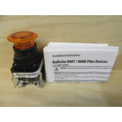 Allen Bradley 800H-FRXTQ24AD4 Push Pull Switch - New No Box