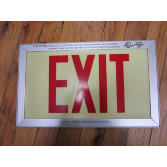 Isolite PH-S-R-BA-PA Exit Sign PHSRBAPA