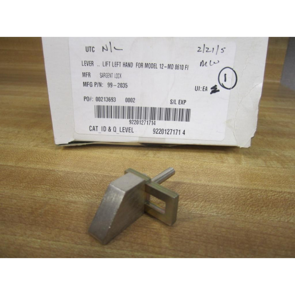 Sargent Lock 99-2035 Lever 992035