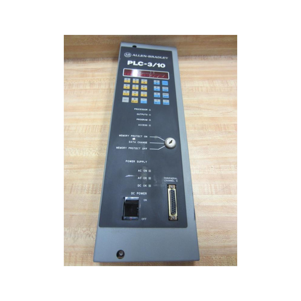 Allen Bradley PLC-310 Power Supply PLC310 Chipped Switch Cover Only - Used
