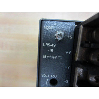 Lambda LRS-49-15 Single Output Power Supply LRS4915 - Used